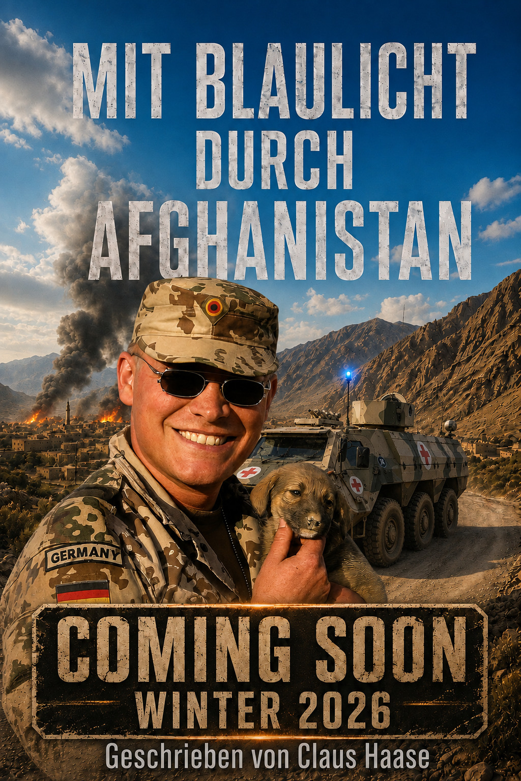 Buchcover: Mit Blaulicht durch Afghanistan von Claus Haase